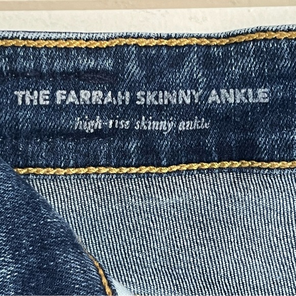 AG Adriano Goldschmied Jeans Womens 28 R The Farrah Skinny Ankle High Rise - Picture 9 of 16